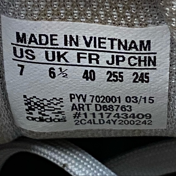 Adidas Samoa low top classic grey white fashion sneakers shoes - Picture 8 of 8